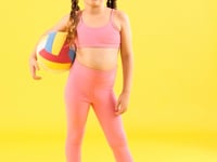 Top Infantil Básico Rosa Chiclete Dlk