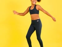 Calça Legging Básica Infantil Azul Marinho Dlk