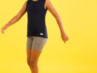 Camiseta Infantil Básica Azul Marinho Dlk