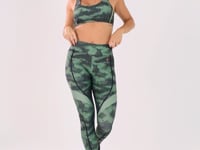 Legging Fitness Feminina Estampada Racing Verde Printed Dlk