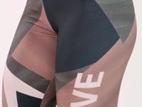 Legging Fitness Feminina Estampada Strip Marrom Printed Dlk