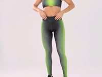 Legging Fitness Feminina Estampada Win Neon Printed Dlk
