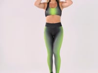 Top Fitness Feminino Estampado Win Neon Printed Dlk