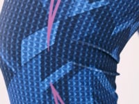 Legging Fitness Feminina Estampada Brave Azul Printed Dlk