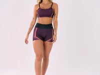 Short Fitness Feminino Estampado Strong Rosa Printed Dlk
