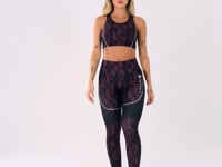 Legging Fitness Feminina Estampada Energy Rosa Printed Dlk