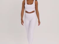 Legging Fitness Feminina Branco New Age Dlk