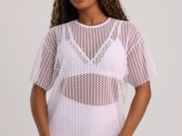 Blusa T-shirt Feminina Branco Em Tela New Age Dlk