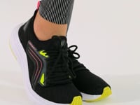 Tênis Esportivo Feminino Preto Com Branco Dlk