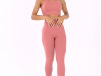 Legging Fitness Feminina Goiaba Seamless Dlk