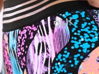 Short Wild Com Elástico Estampa De Animal Print Colorido Dlk