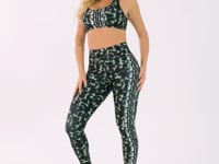 Legging Fitness Feminina Estampada Casco De Tartaruga Verde Printed Dlk
