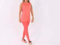 Camiseta Fitness Feminina Coral Maxi Cava Flow Dlk