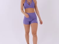 Short Shine Lilás Texturizado Dlk