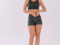 Short Fitness Feminino Estampado Energy Verde Printed Dlk
