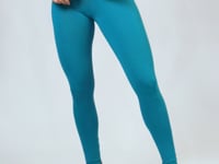 Calça Legging Verde Nó Frontal Básica Dlk