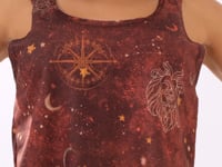 Cropped Feminino Moletinho Estampado Signo Leão Dlk
