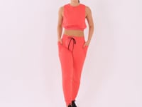Calça Jogger Feminina Coral Com Bolso Flow Dlk