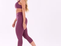 Calça Corsário Vinho Cintura Alta Básica Dlk