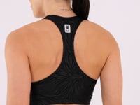 Top Com Bojo Shine Preto Texturizado Nadador Dlk