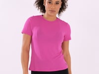 Blusa Baby Look Feminina Rosa Fúcsia Oasis Dlk