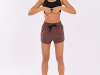 Top Fitness Feminino Nadador Preto Com Recortes Oasis Dlk