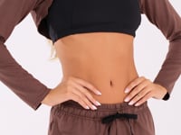 Cropped Bolero Fitness Moletinho Marrom Oasis Dlk