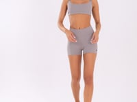 Top Fitness Feminino Cinza Com Alças De Elástico Oasis Dlk
