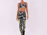 Top Fitness Feminino Estampado Neon Paradise Printed Dlk