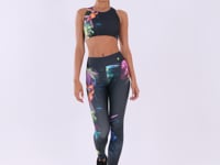 Legging Fitness Feminina Estampada Neon Hypnotic Printed Dlk
