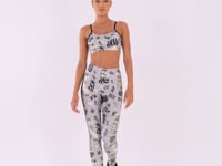 Legging Fitness Feminina Estampada Neon Infusion Printed Dlk