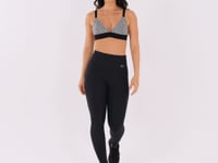 Top Fitness Jacquard Light Mescla Estampada Estrelas Com Elástico Dlk