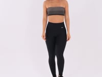 Top Faixa Jacquard Listrado Nude Dlk