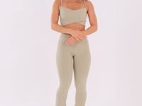 Calça Flare Oliva Cós Transpassado Harmony Dlk