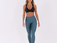 Calça Legging Poliamida Azul Luxe Dlk