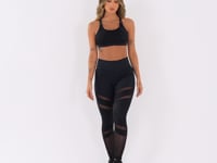 Top Metal Preto Com Bojo E Tiras Dlk