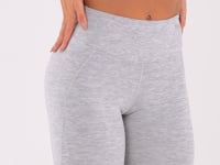 Calça Legging Com Costura Lateral Nation Cinza Dlk