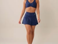 Short Saia Fitness Feminino Euphoria Estampa Brush Blue Dlk