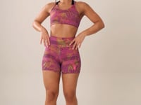 Short Fitness Feminino Euphoria Estampa Smoke Lines Dlk