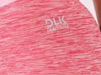Calça Legging Nation Com Recorte No Cós Rosa Dlk