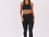 Legging Fitness Feminina Preto Logomania Reflections Dlk