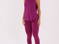 Camiseta Fitness Feminina Vinho Com Maxi Cava Reflections Dlk