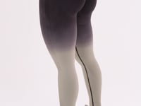 Legging Fitness Feminina Preto Degradê Modela Bumbum Seamless+ Dlk