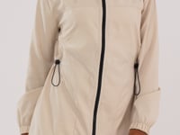 Parka Feminina Off White Com Capuz Lush Dlk