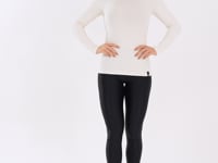 Blusa Feminina Manga Longa Off White Canelada Lush Dlk