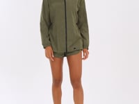 Parka Feminina Verde Com Capuz Lush Dlk