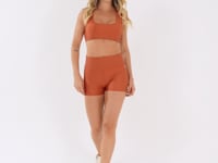 Short Fitness Feminino Terracota Lush Dlk
