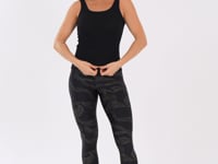 Camiseta Fitness Feminina Preto Canelada Lush Dlk