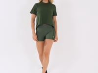 Blusa Feminina De Algodão Verde Com Abertura Nas Costas Lush Dlk
