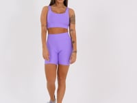 Bermuda Fitness Feminina Lavanda Aura Dlk